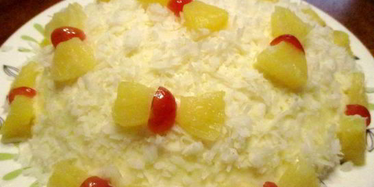 Ананасовый пудинг