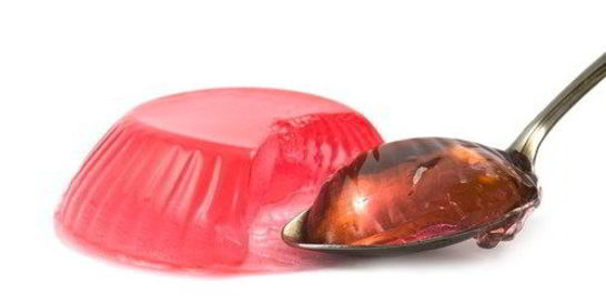 Арбузное желе с лимонным соком