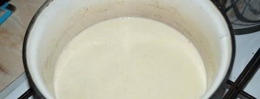 банановый крамбль с ванильным соусом. Шаг 8