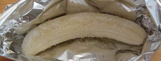 быстрый банановый десерт. Шаг 2