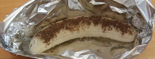 быстрый банановый десерт. Шаг 3