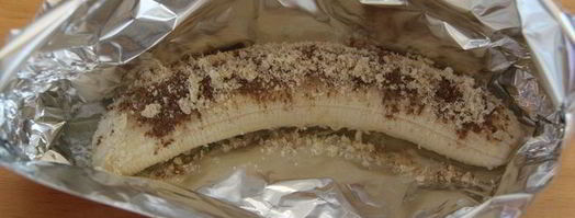 быстрый банановый десерт. Шаг 4