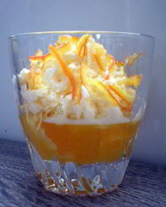 Десерт Аржантей из маскарпоне