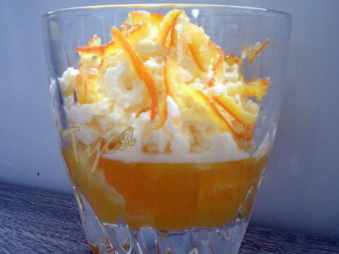 Рецепт десерта аржантей из маскарпоне