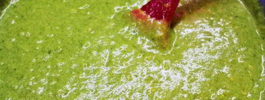 десерт изумрудно-рубиновый. Шаг 3