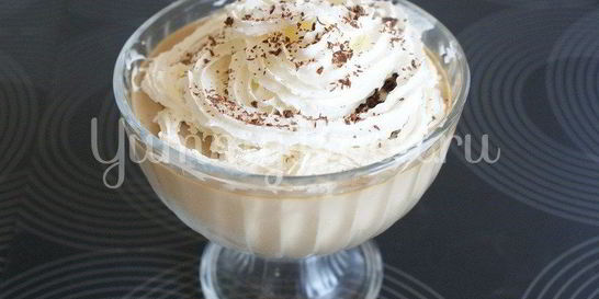 Десерт Кофе со сливками