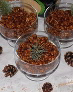 Десерт Пшеница в глазури