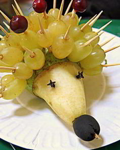 Фруктовый десерт Ежик