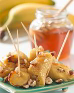 Фрукты в имбирной карамели
