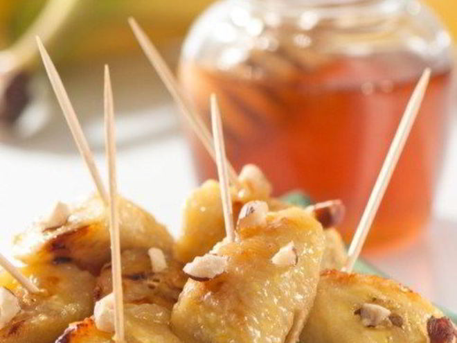 Рецепт фруктов в имбирной карамели