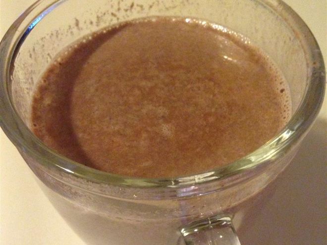 Рецепт горячего шоколада в микроволновке