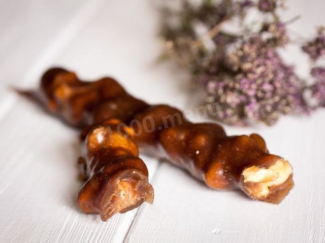 Рецепт грузинской чурчхелы