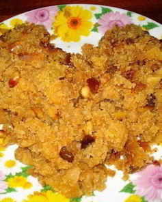 Халава — пудинг из манной крупы