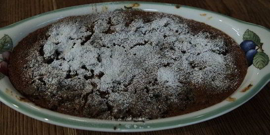 Хлебный пудинг с черносливом и изюмом