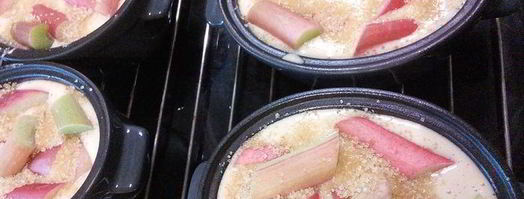 клафути с ревенем. Шаг 5