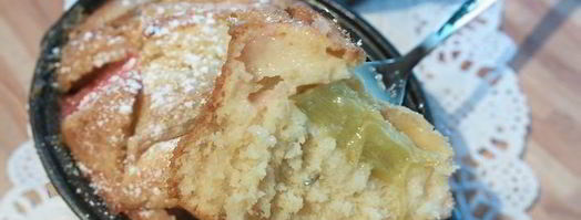 клафути с ревенем. Шаг 7