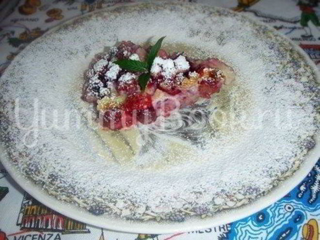 Рецепт клафути с ягодами