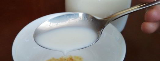 кокосовая панна-котта лайт с вишневым конфи. Шаг 2