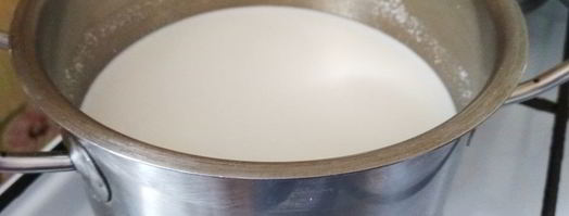 кокосовая панна-котта лайт с вишневым конфи. Шаг 4