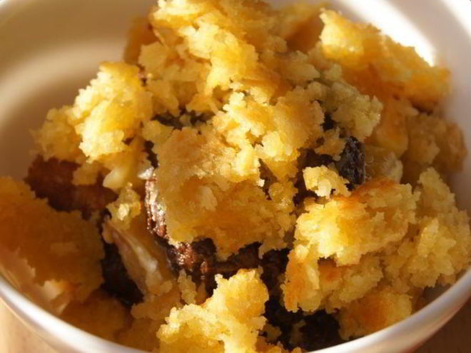 Рецепт кокосово-шоколадна-апельсинового десерт