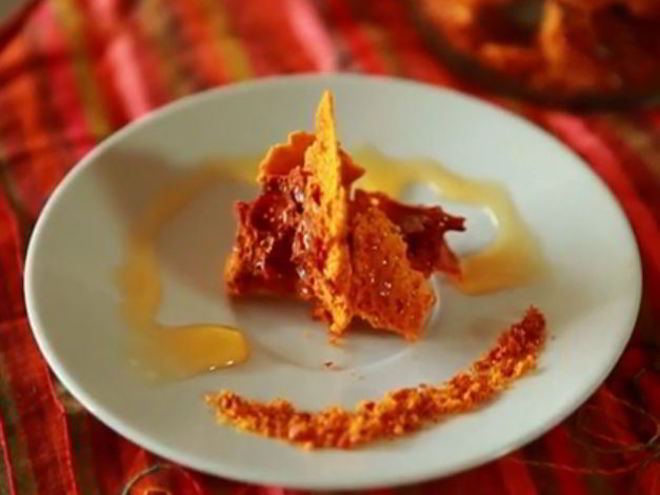 Рецепт английских конфет пчелиных соты