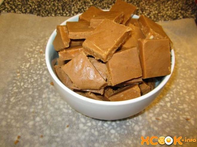 Рецепт домашних конфет коровка