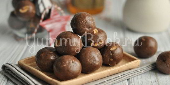 Домашние конфеты с арахисом