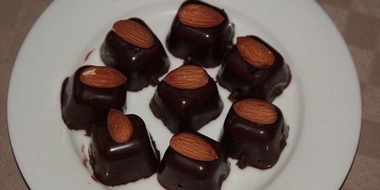 Домашние конфеты с вишневым ликером