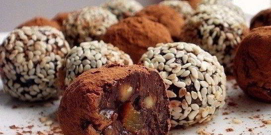 Домашние полезные конфетки