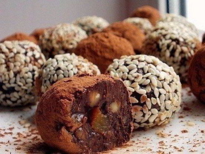 Рецепт домашних полезных конфеток