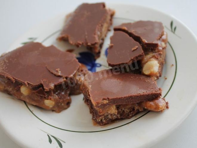 Рецепт домашнего сникерса