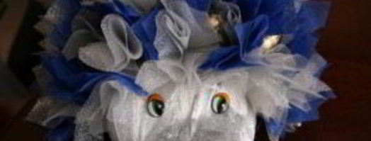 ежик из конфет. Шаг 6