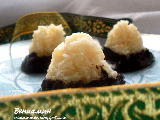 Рецепт кокосовых конфет