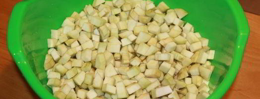 конфеты из баклажанов. Шаг 2