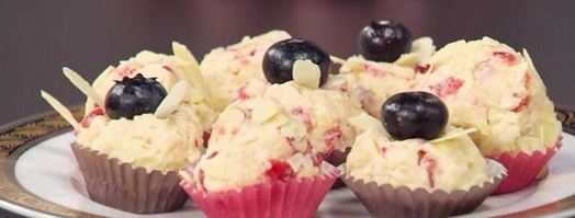 конфеты из миндаля и белого шоколада. Шаг 4