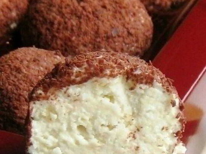 Рецепт конфет из творога