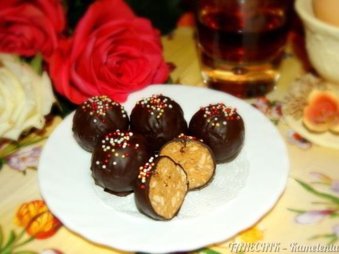 Рецепт конфет из тыквенного пюре