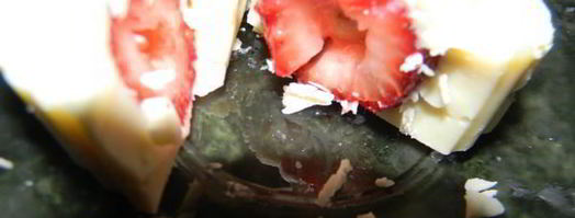 конфеты клубника в белом шоколаде. Шаг 8