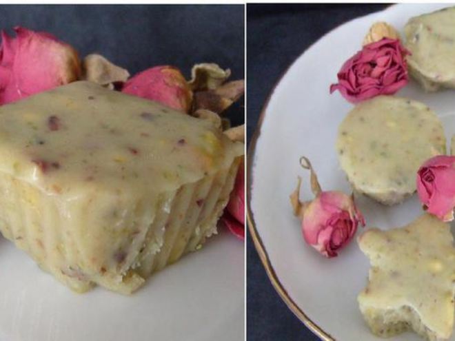 Рецепт конфет с белым шоколадом и фисташками