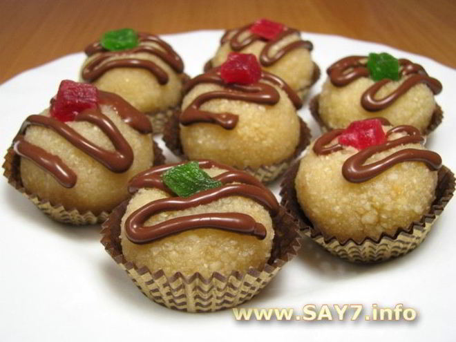 Рецепт миндальных конфет