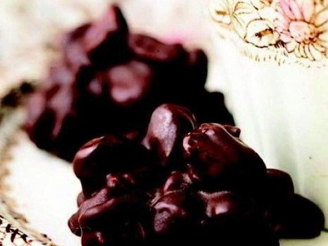 Рецепт шоколадна-ореховых конфеты