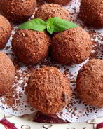 Шоколадные конфеты из пшена