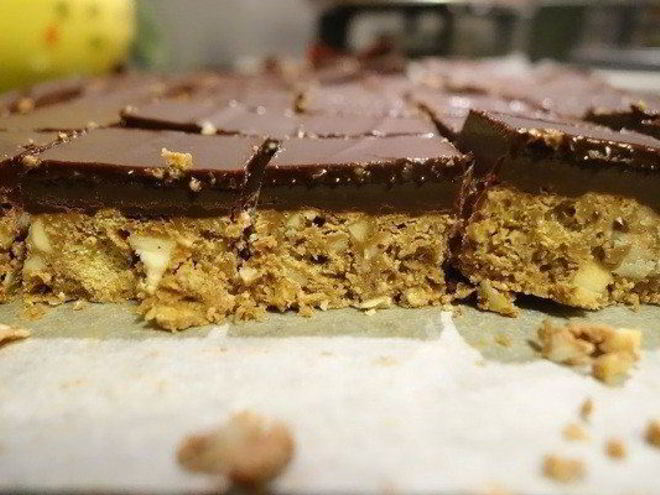 Рецепт вафельных конфет с лесным орехом