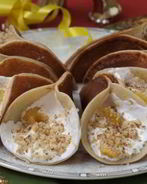 Арабские блинчики Катаеф с кремом