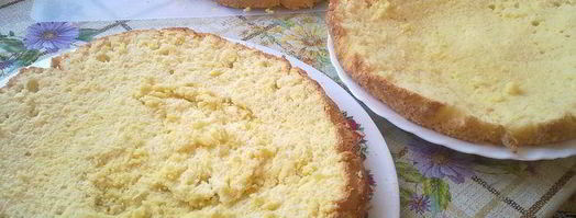 бисквит со сметанно-йогуртовым кремом. Шаг 8