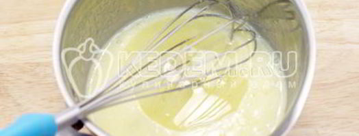 бисквитный рулет с кремом новогодний салют. Шаг 4