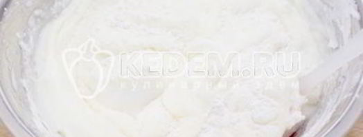 бисквитный рулет с кремом новогодний салют. Шаг 6