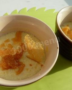 Французский десерт Крем брюле с корицей