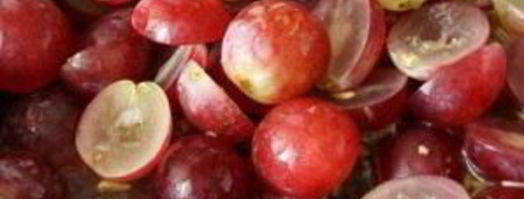 грушевый крем с виноградом. Шаг 3