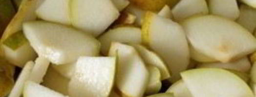 грушевый крем с виноградом. Шаг 6